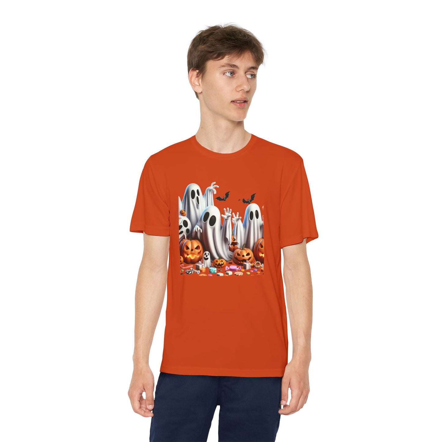 Halloween Ghosts Youth Tee