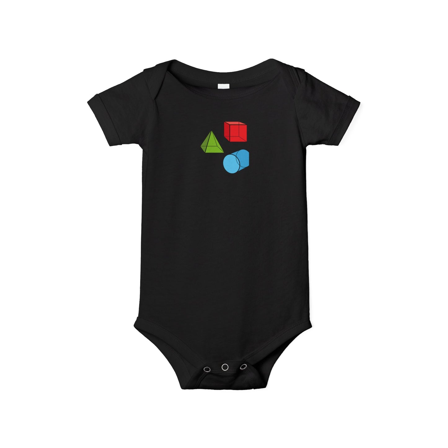 Infant Romper Shapes 3D