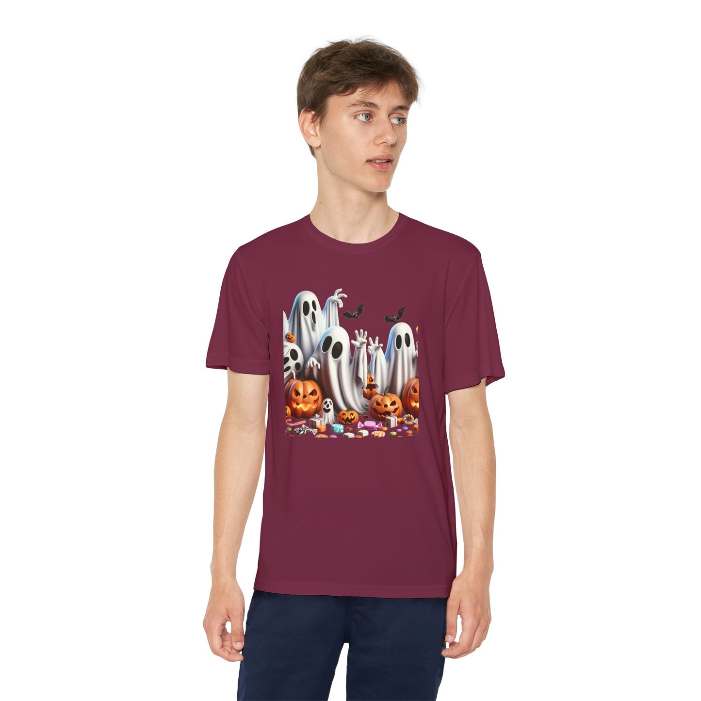 Halloween Ghosts Youth Tee