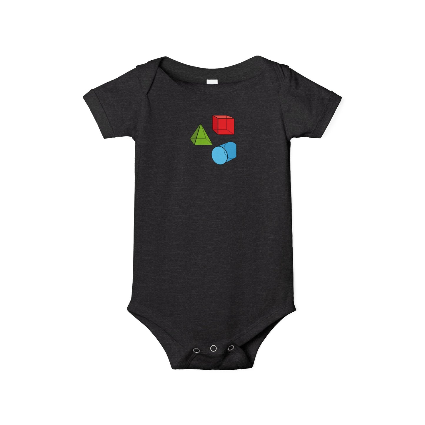 Infant Romper Shapes 3D