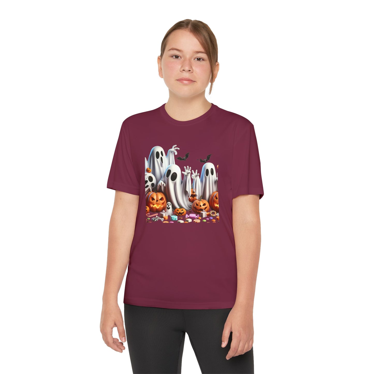 Halloween Ghosts Youth Tee