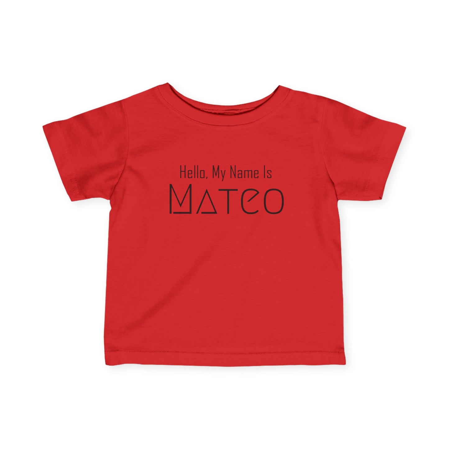 Mateo's Name Jersey Tee