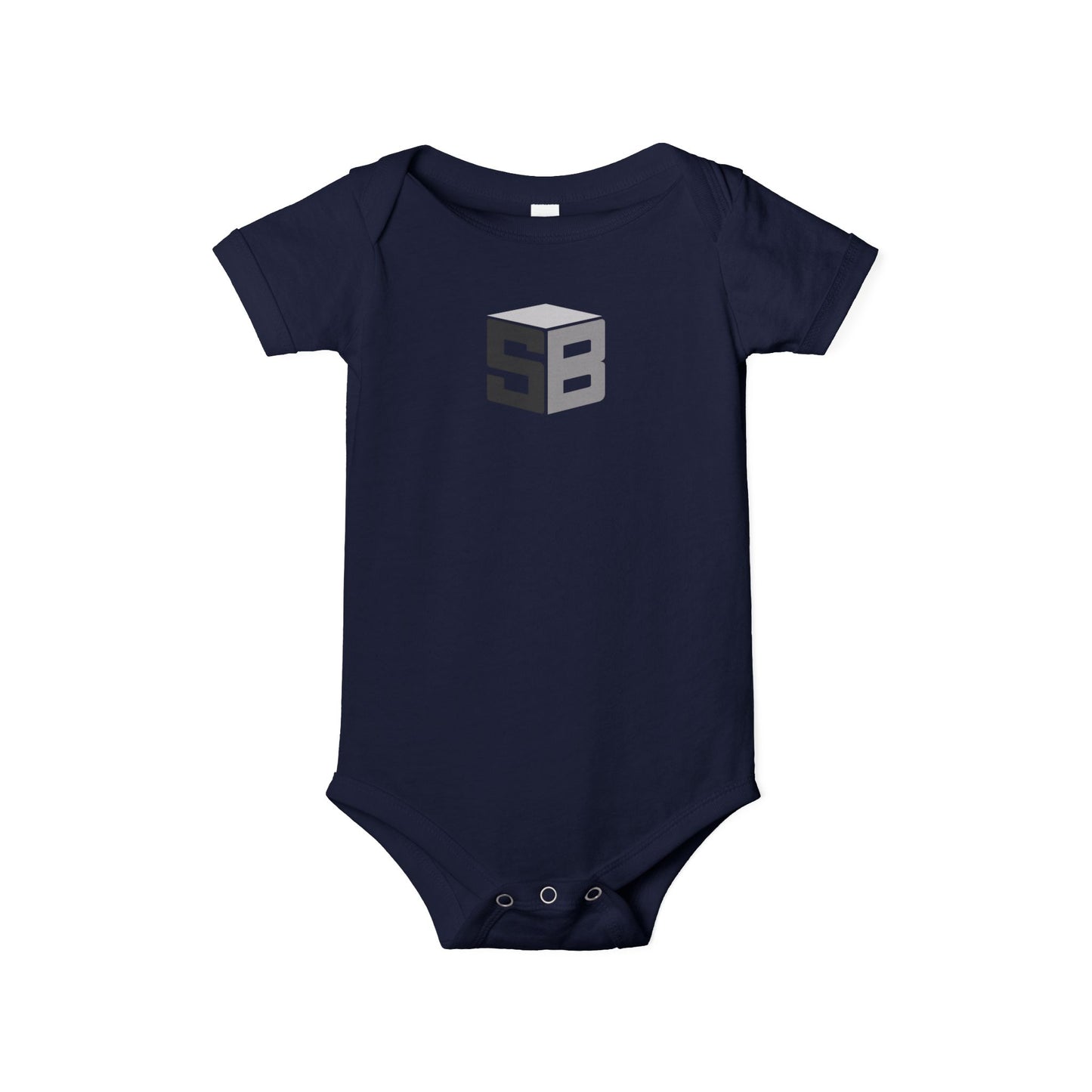 SB Block Logo Infant Onesie, Baby Gift, Cute Baby Clothes, Personalized Baby Outfit, Toddler Fashion, Baby Shower Gift
