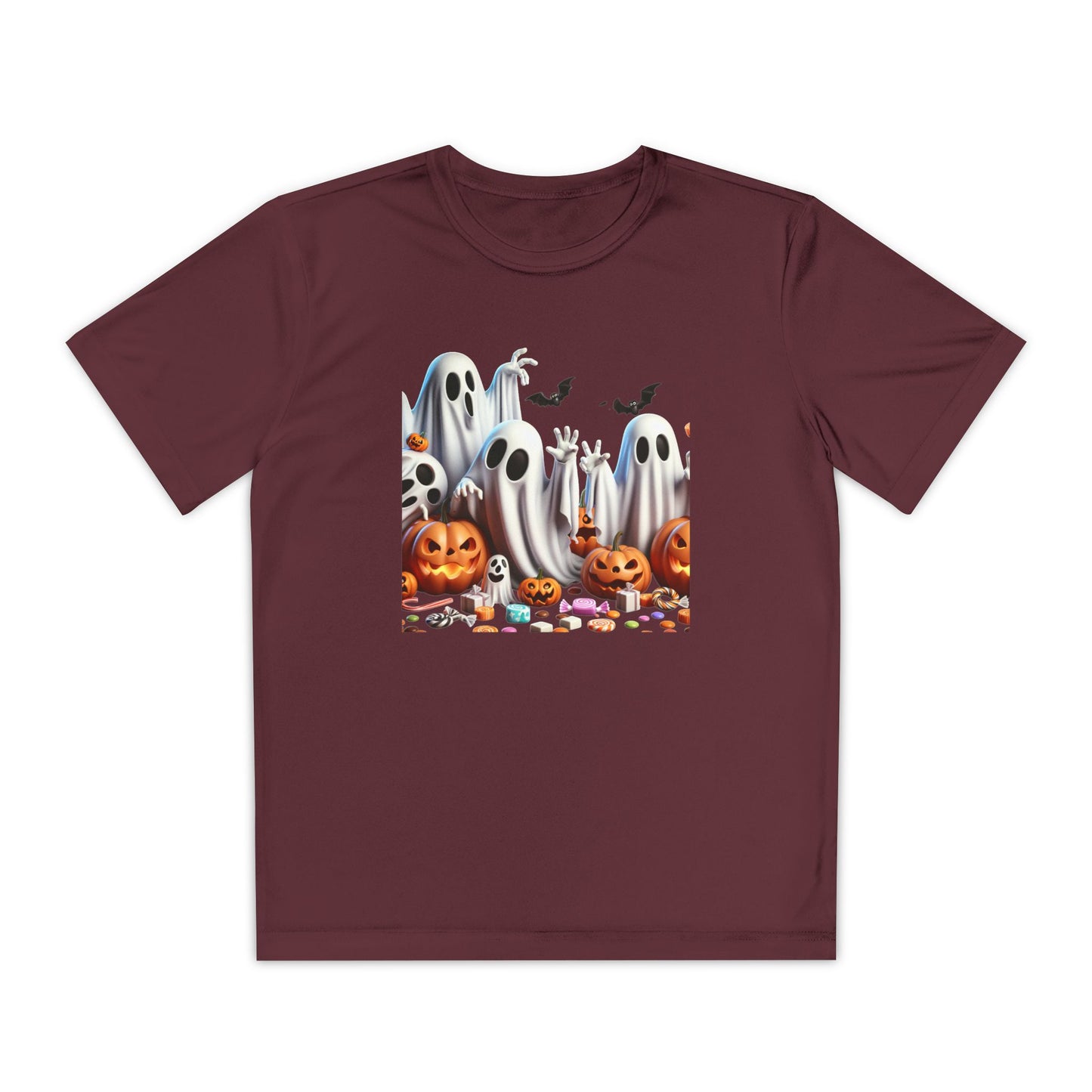 Halloween Ghosts Youth Tee