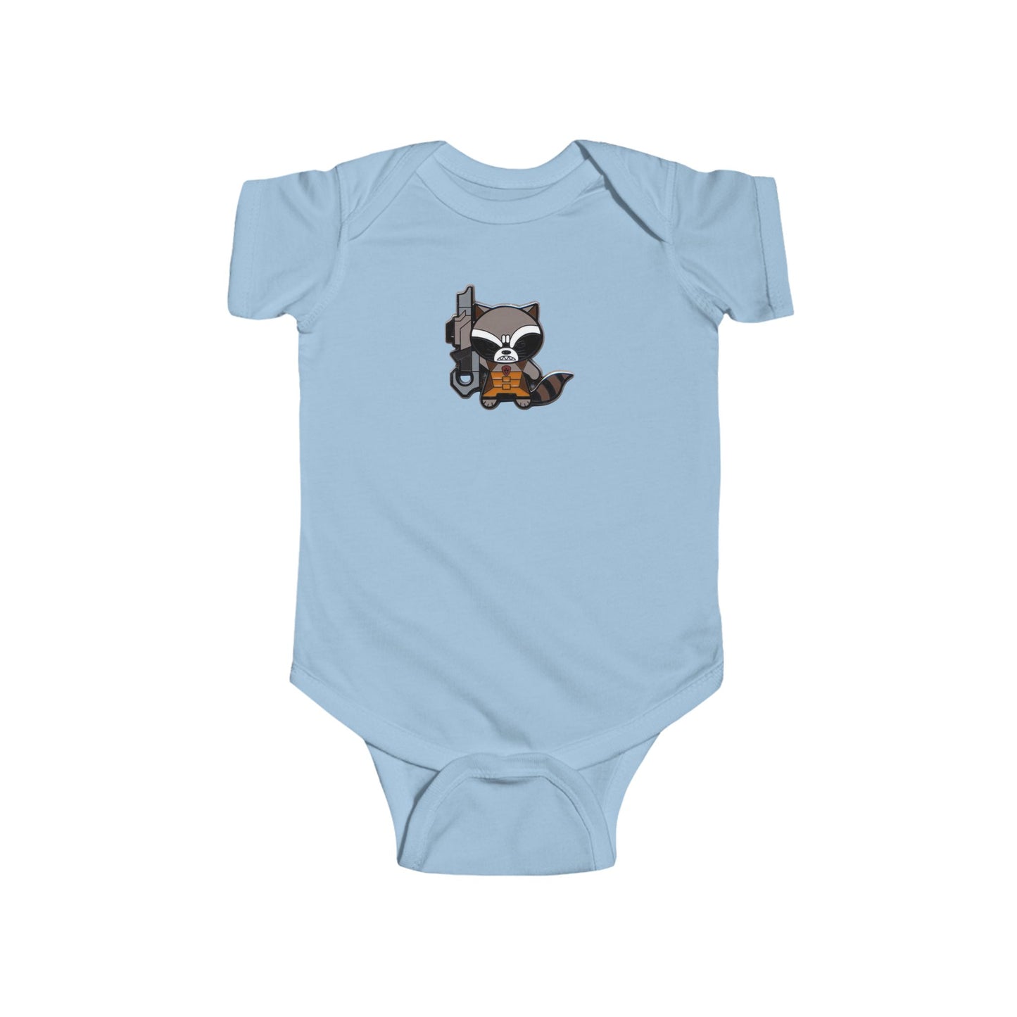 Infant Bodysuit - Cute Raccoon Design