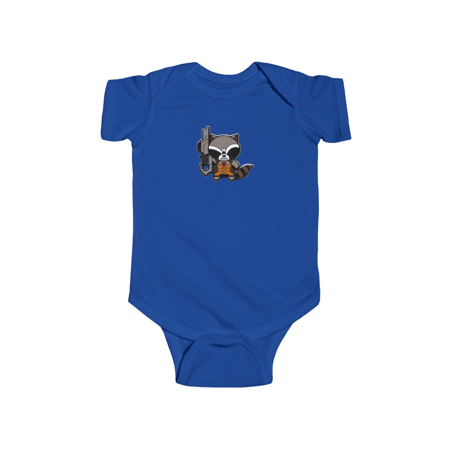Infant Bodysuit - Cute Raccoon Design