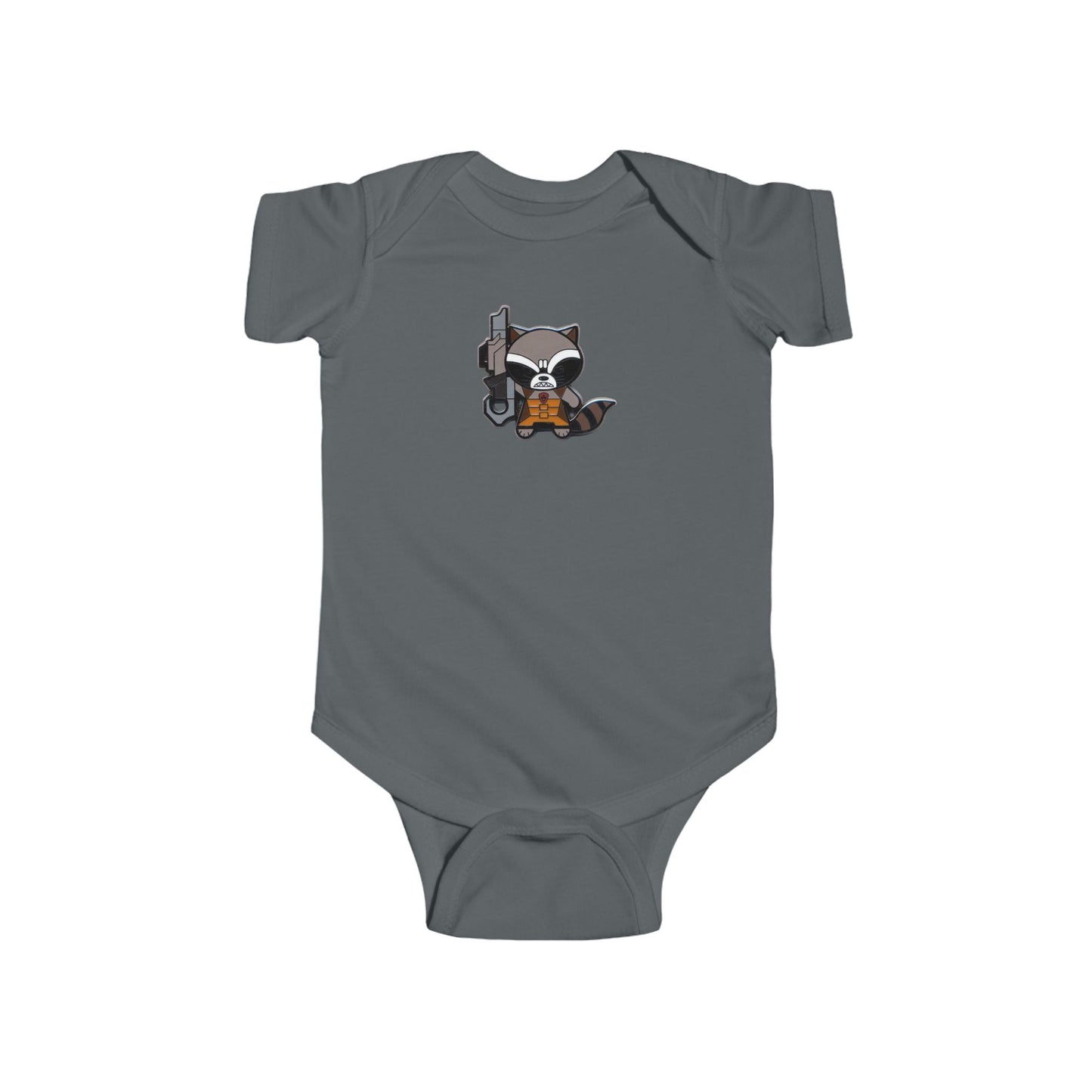 Infant Bodysuit - Cute Raccoon Design