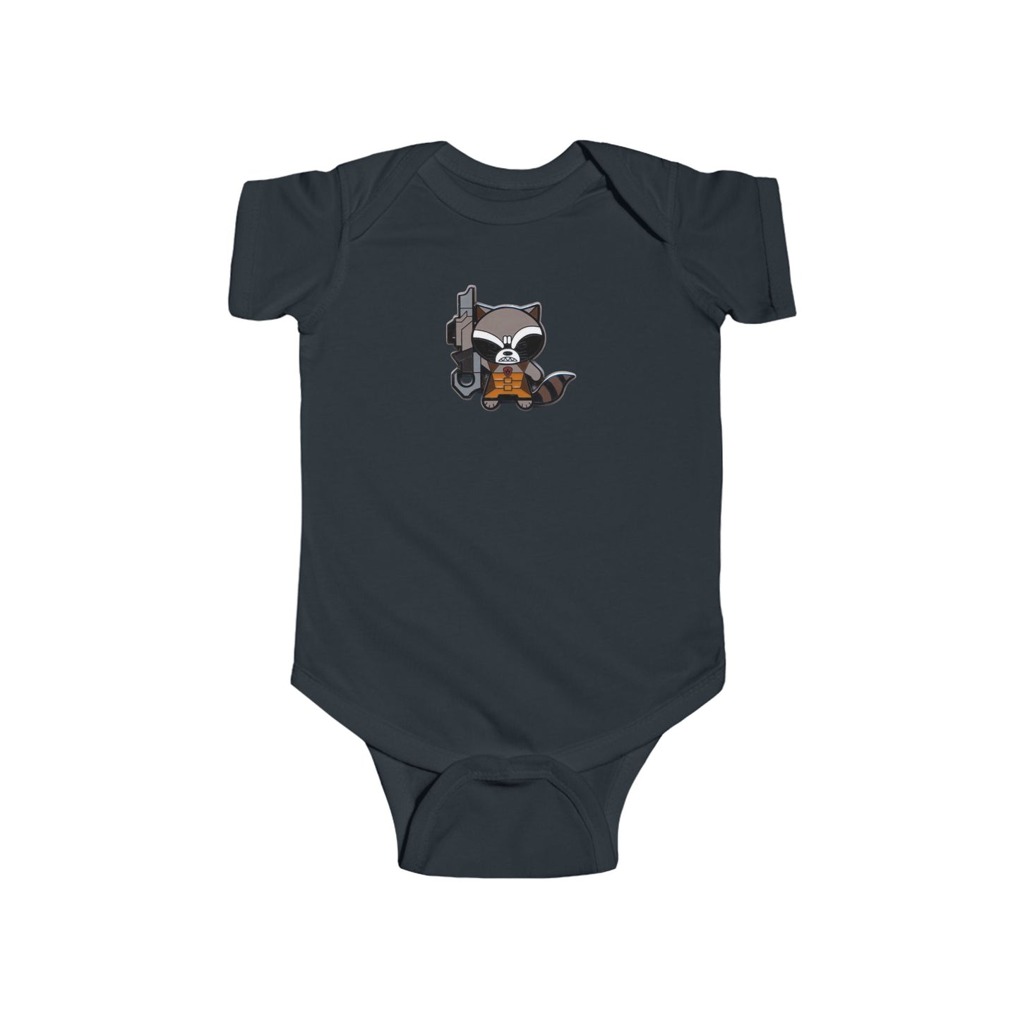 Infant Bodysuit - Cute Raccoon Design