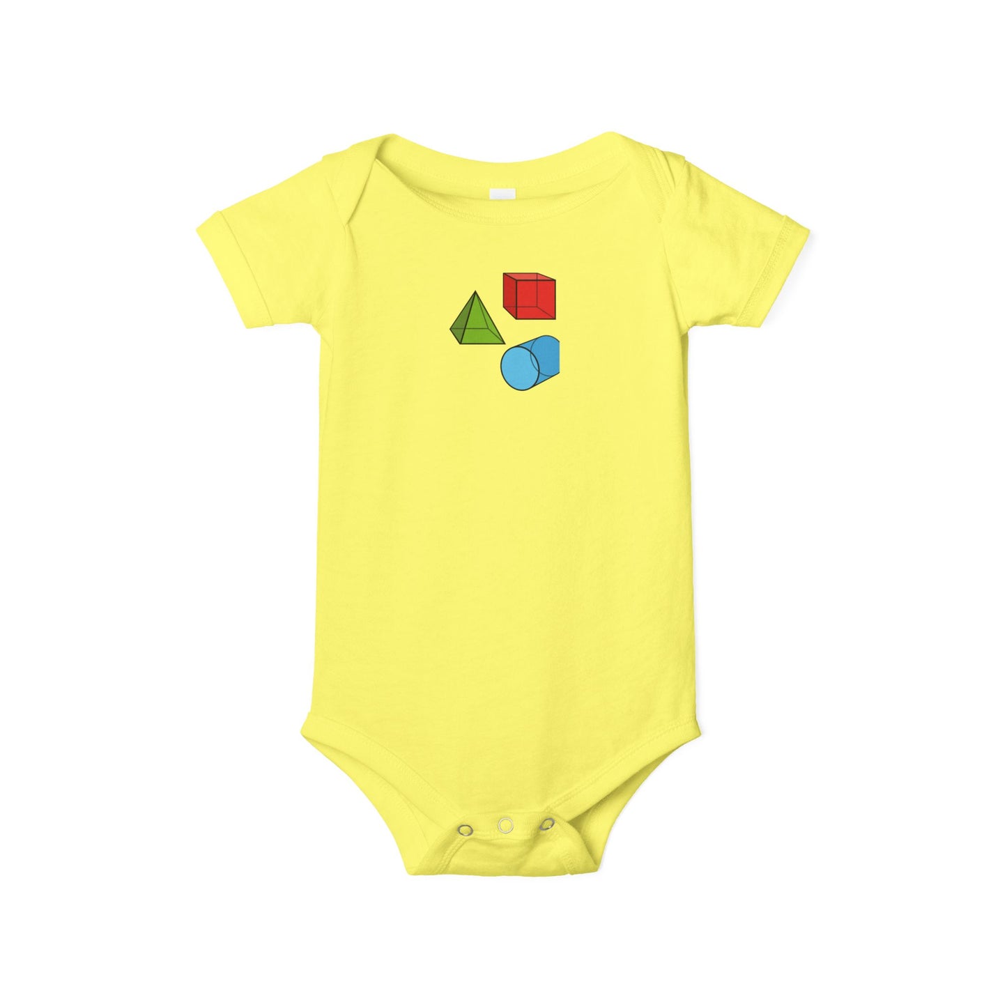Infant Romper Shapes 3D