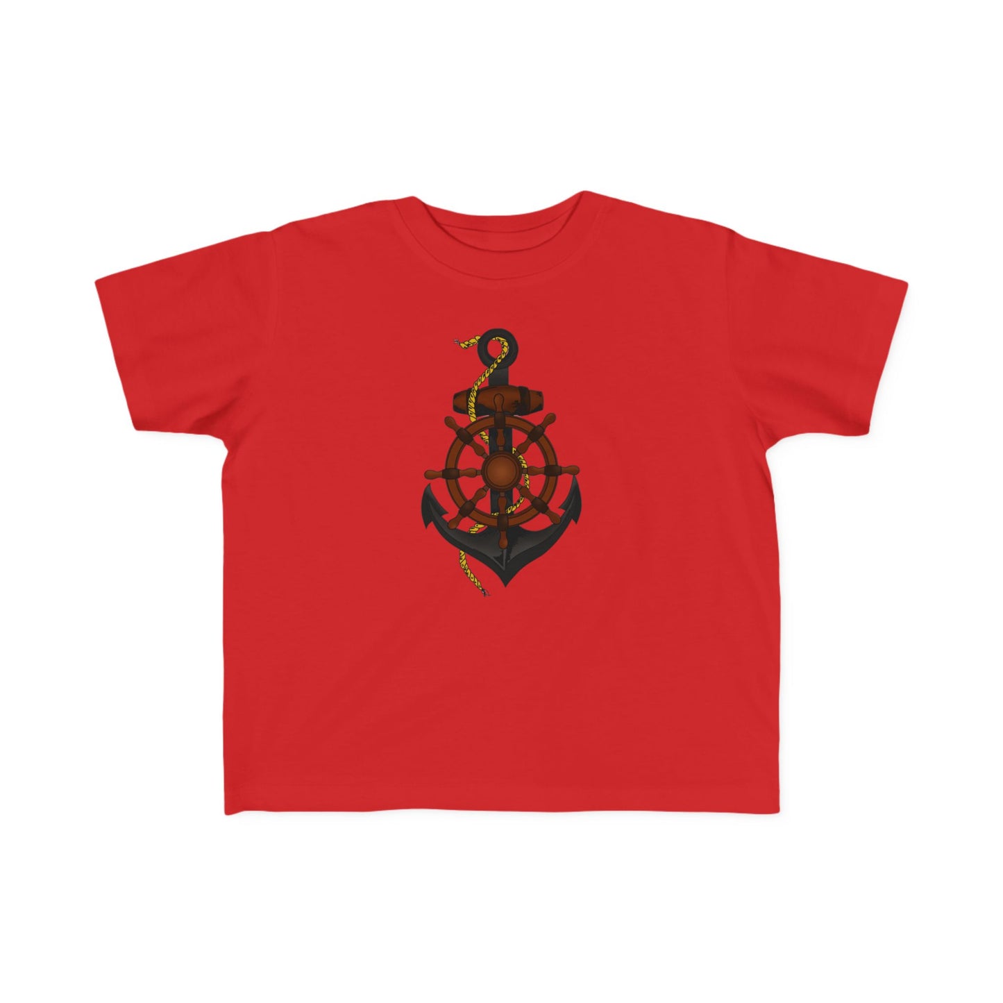 Nautical Toddler Tee with Anchor Design