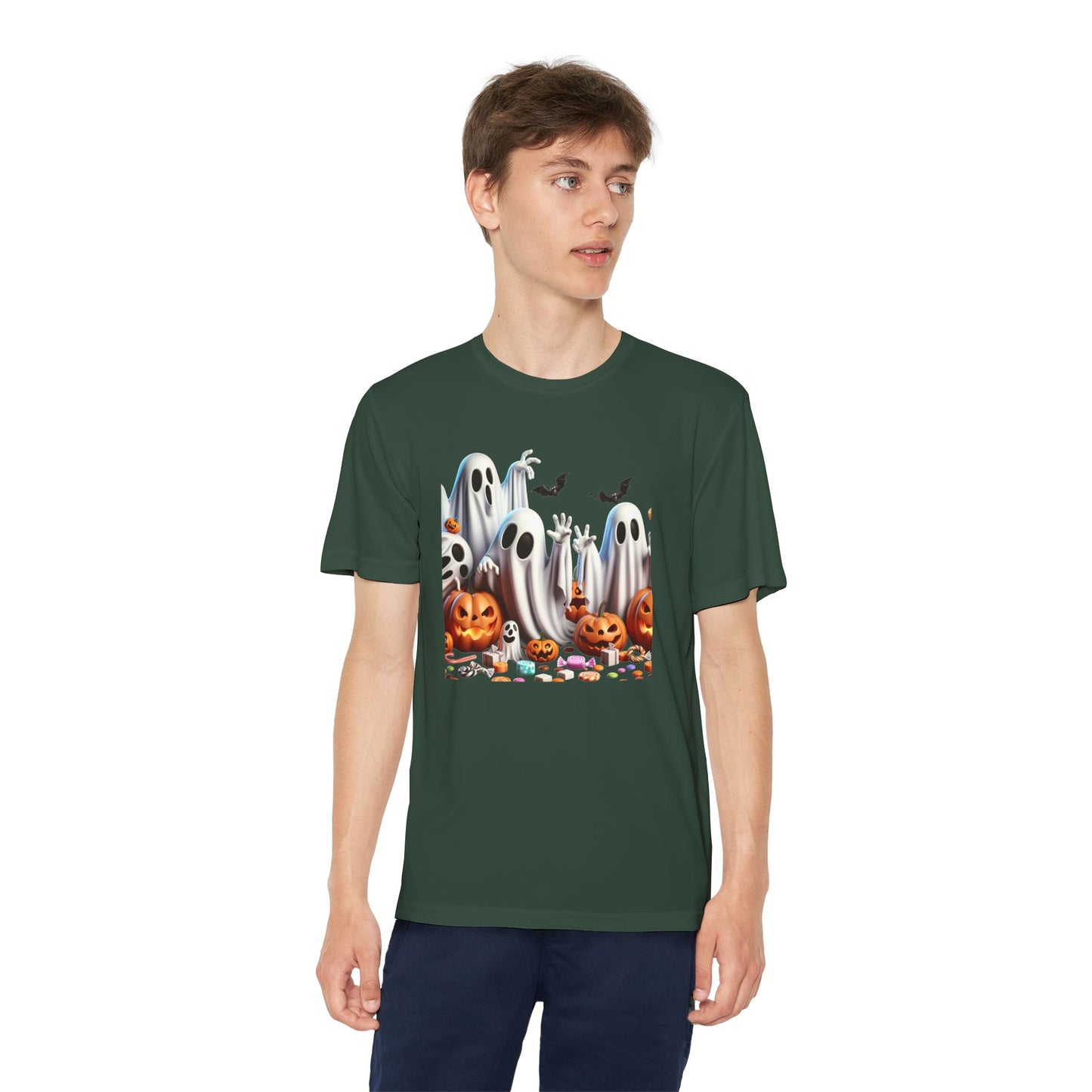 Halloween Ghosts Youth Tee