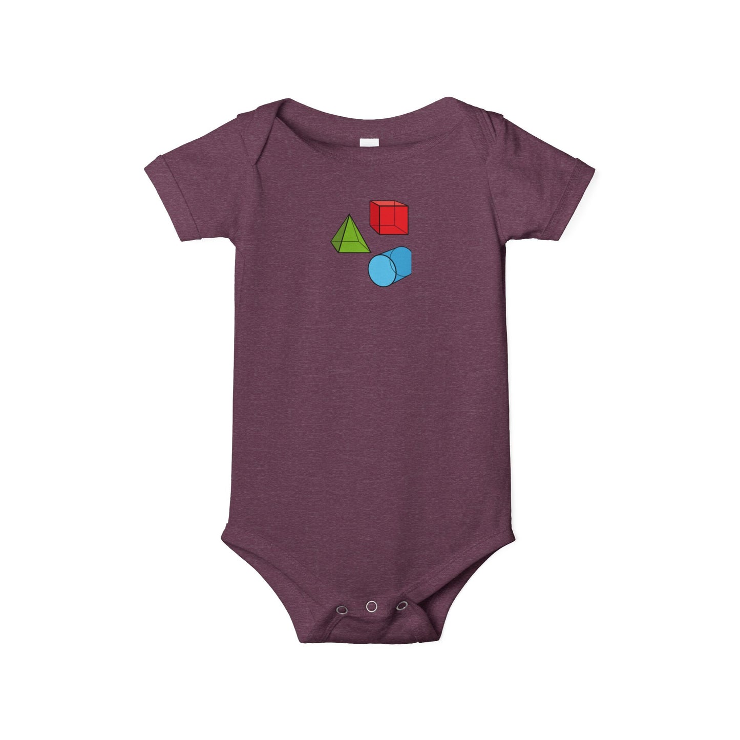 Infant Romper Shapes 3D