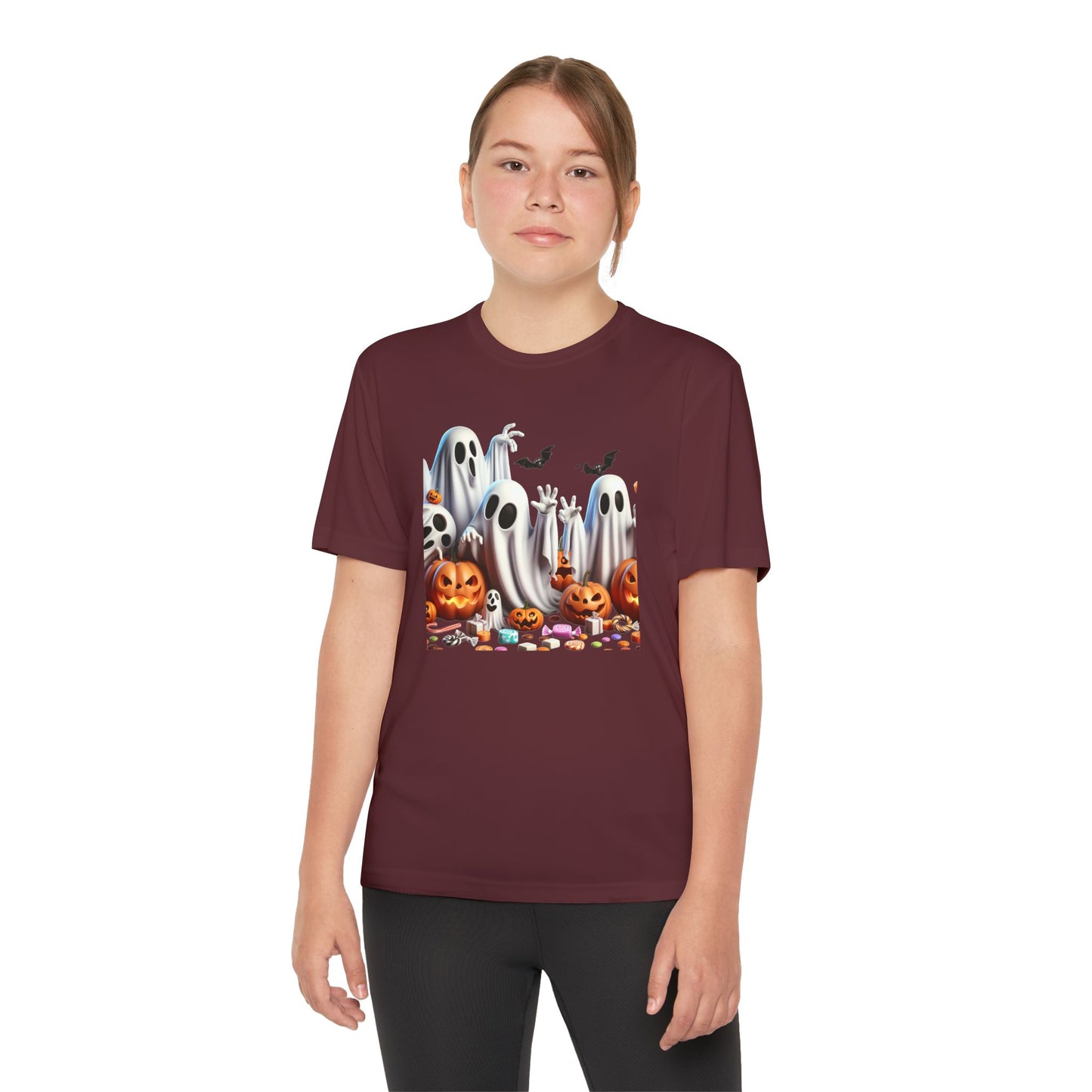 Halloween Ghosts Youth Tee