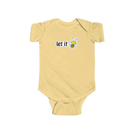 Bodysuit Let it bee Infant Fine Jersey