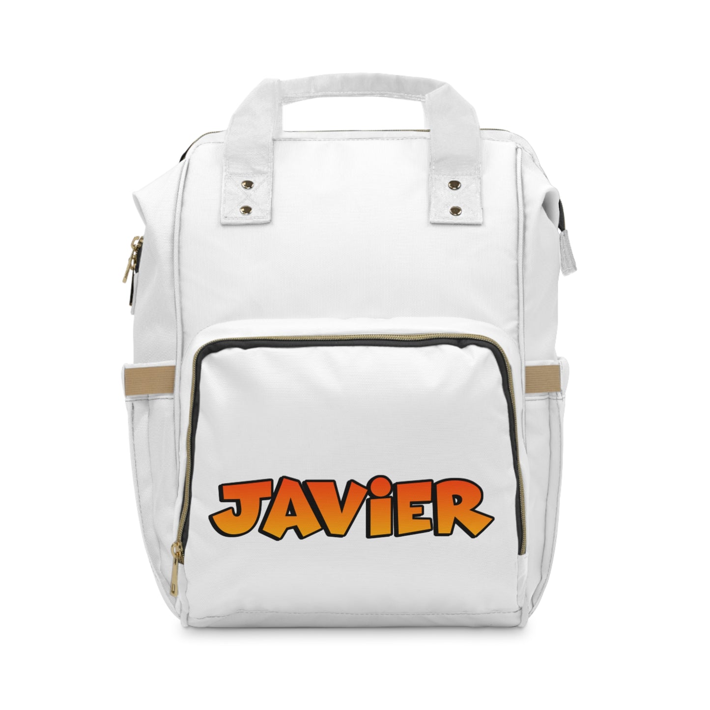 Diaper Backpack with Custom Name Javier.