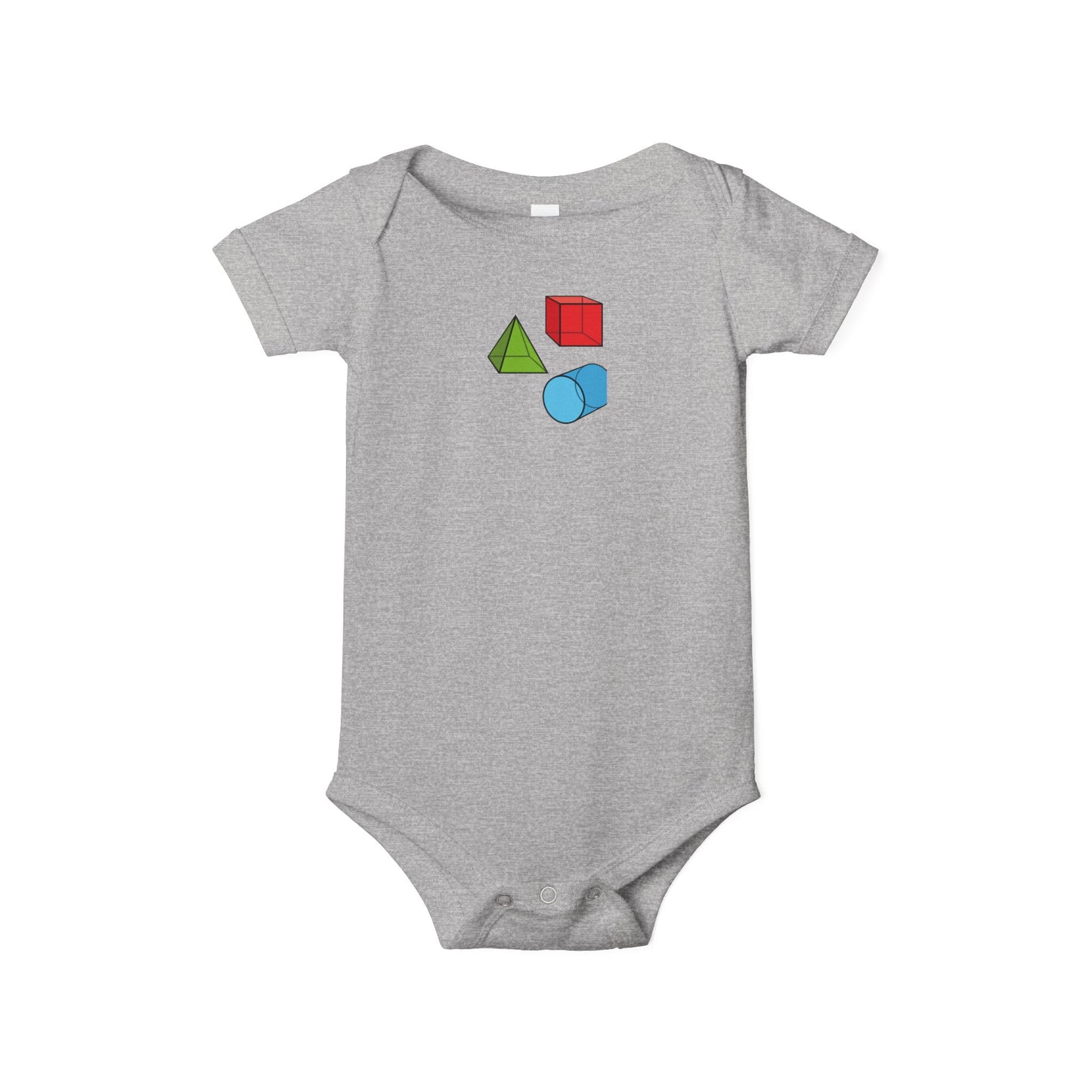 Infant Romper Shapes 3D