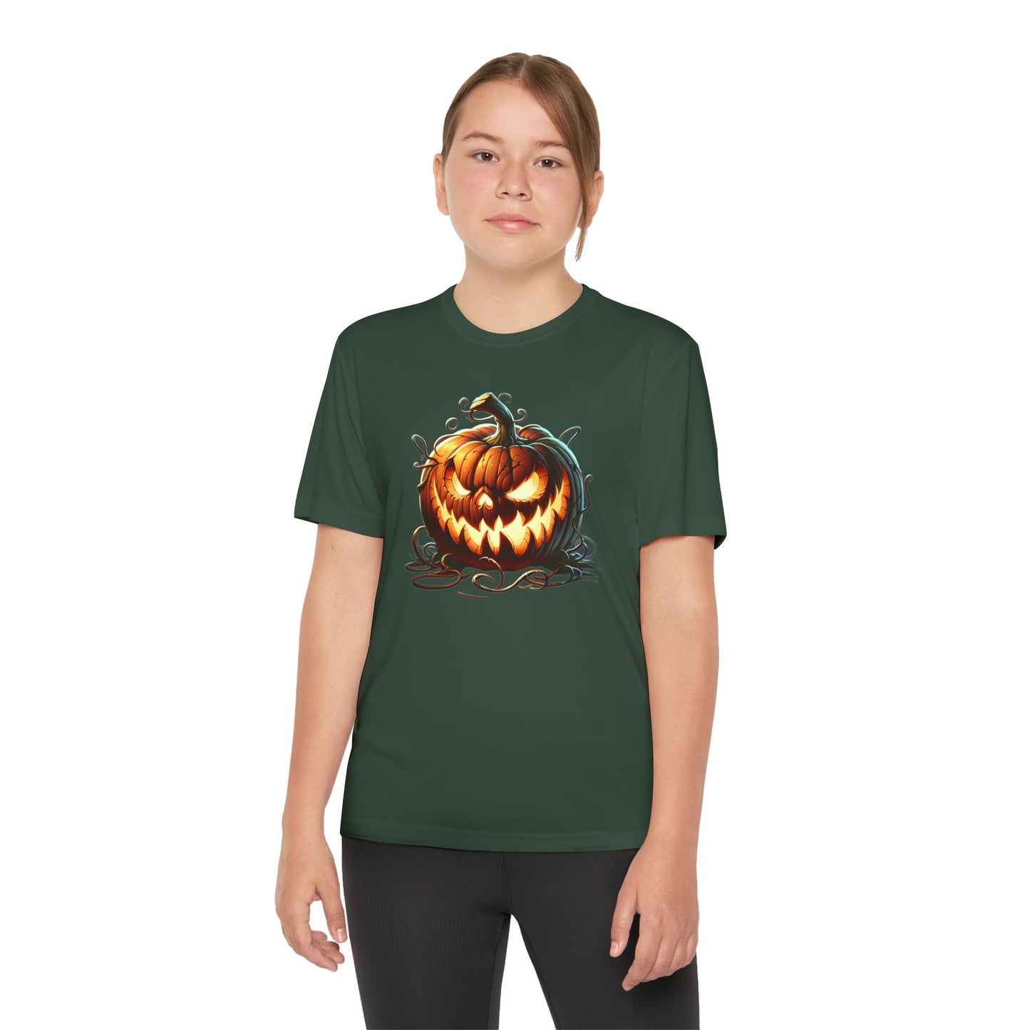 Halloween Pumpkin Youth Tee