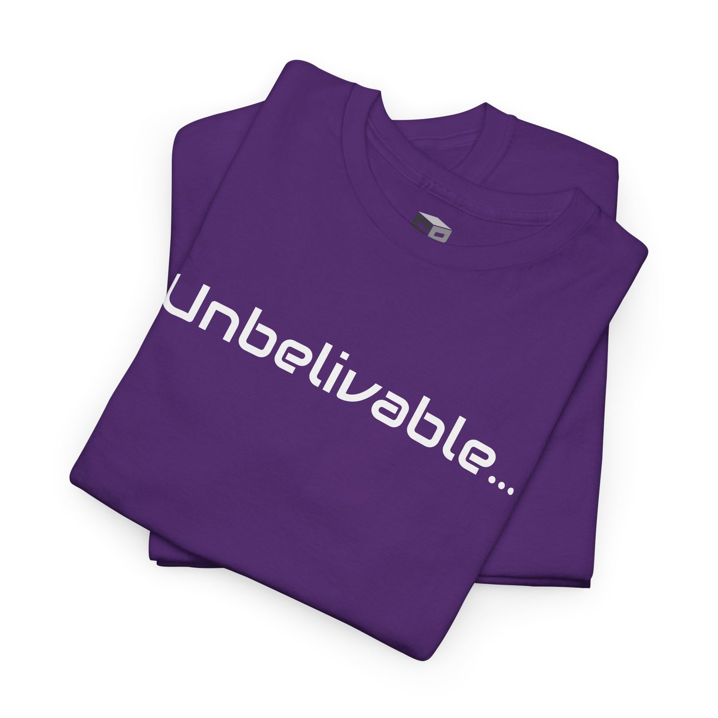 Unbelivable Tee Shirt, Purple Color