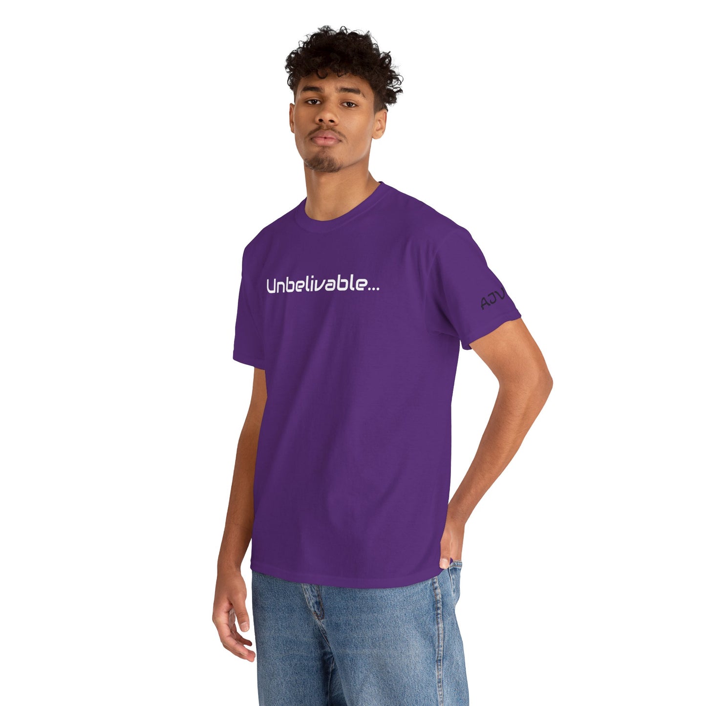 Unbelivable Tee Shirt, Purple Color