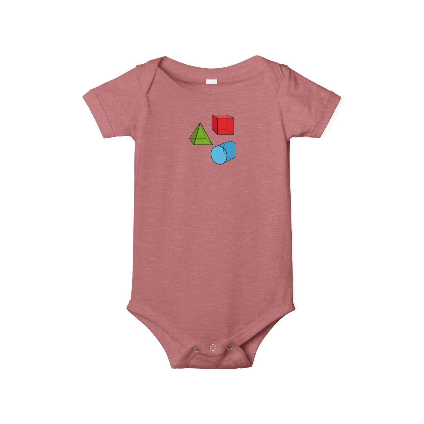 Infant Romper Shapes 3D