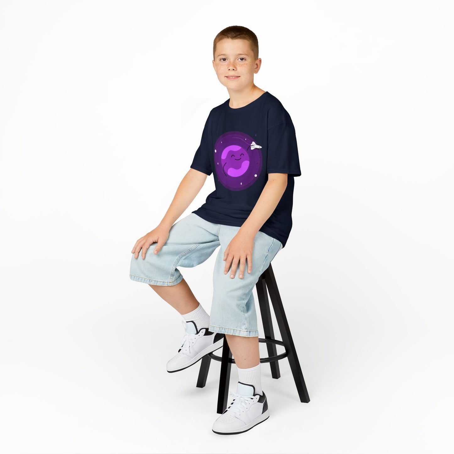Cute Cosmic T-shirt, Galaxy Kids Shirt, Fun Outer Space