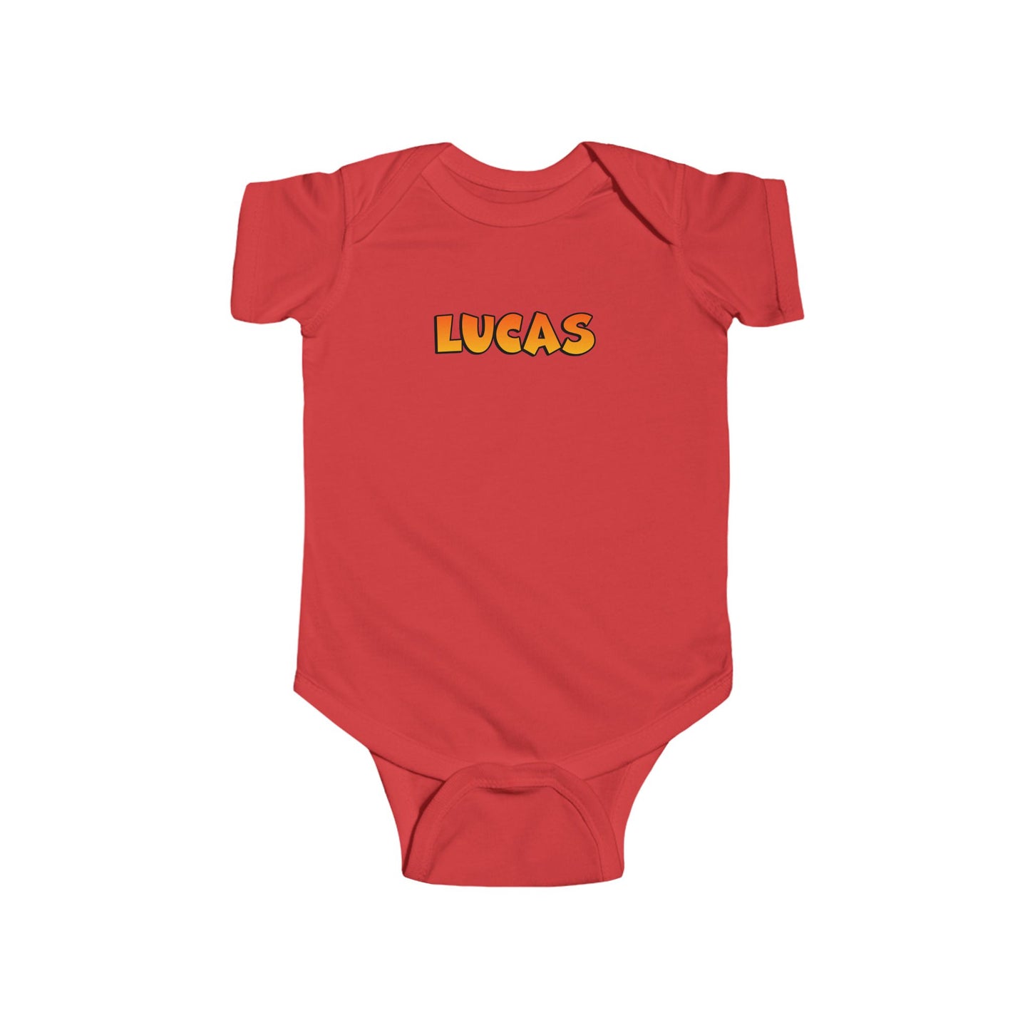 Lucas Name Cute Bodysuit