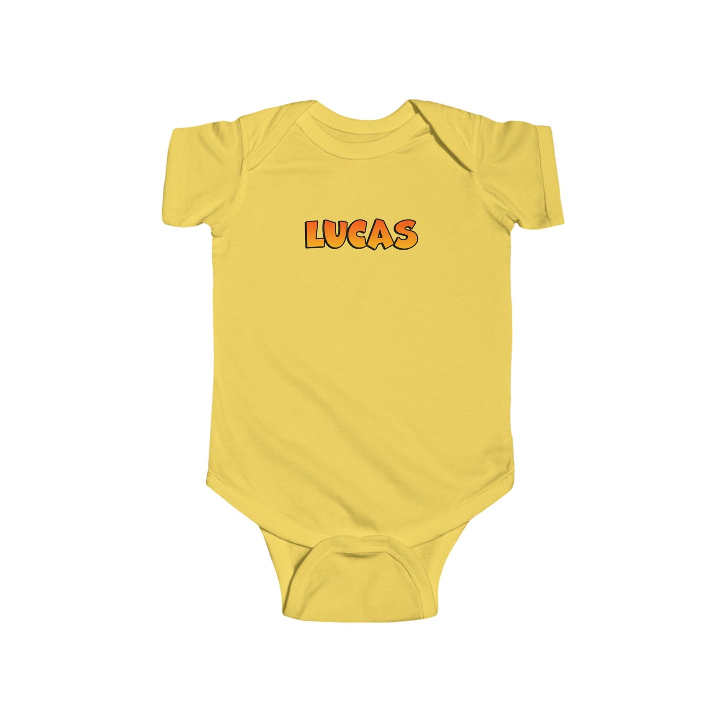 Lucas Name Cute Bodysuit