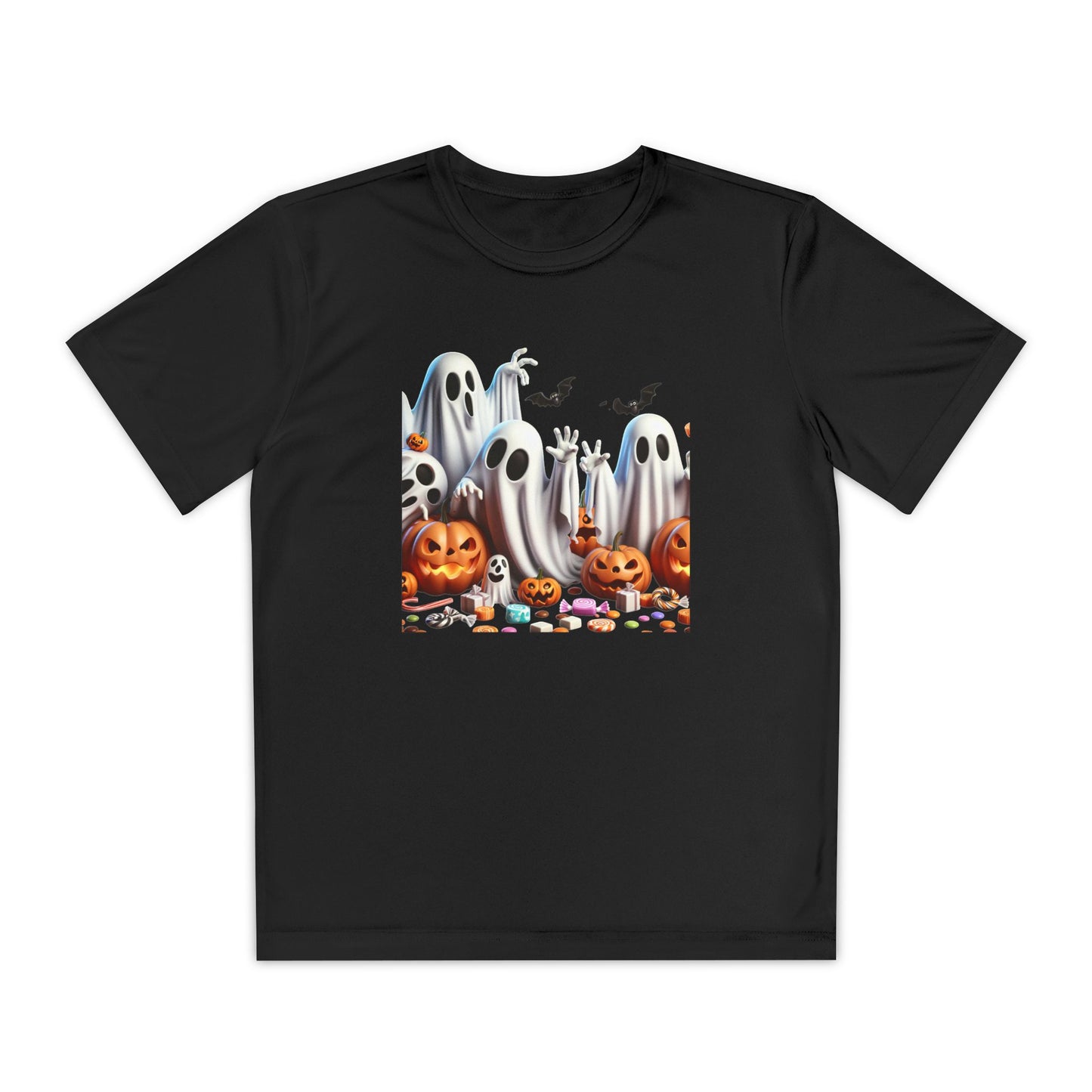 Halloween Ghosts Youth Tee