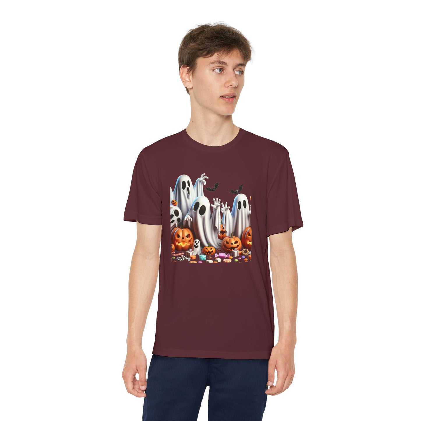 Halloween Ghosts Youth Tee