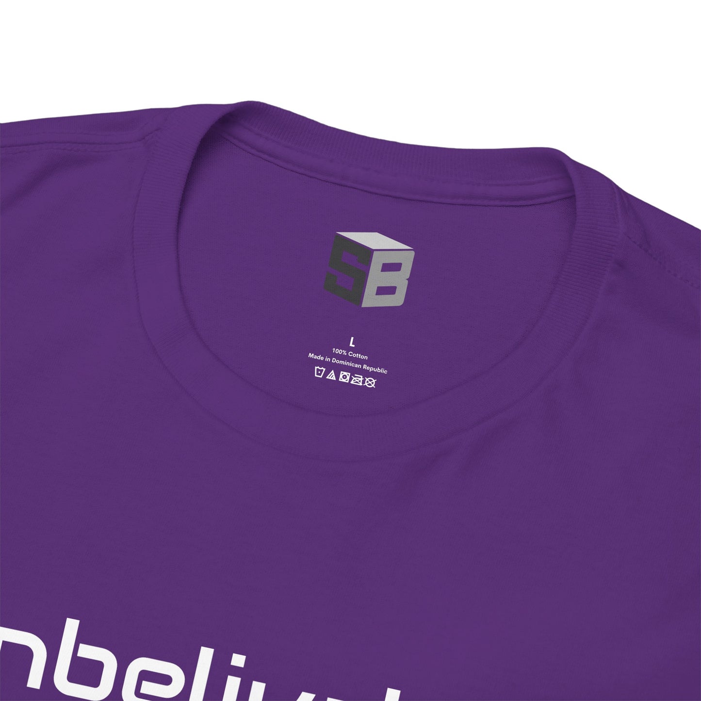 Unbelivable Tee Shirt, Purple Color