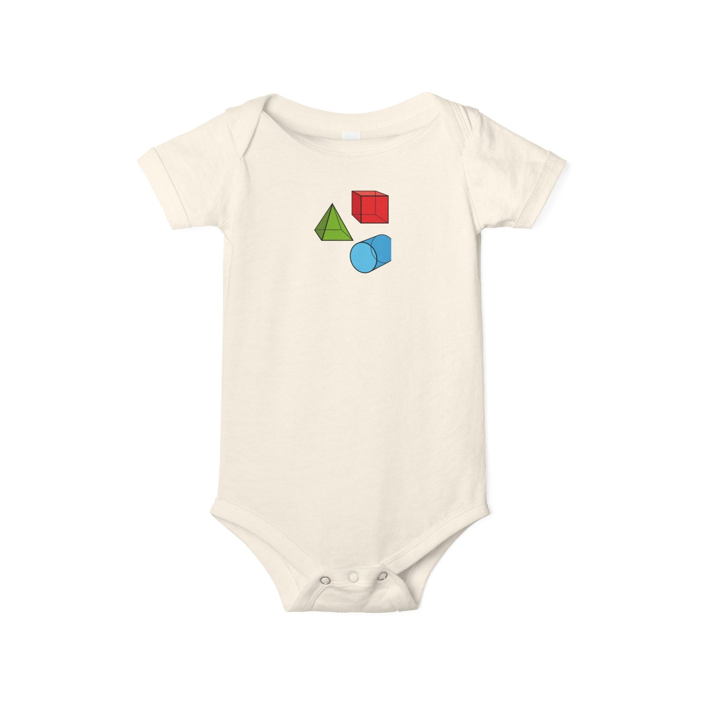 Infant Romper Shapes 3D