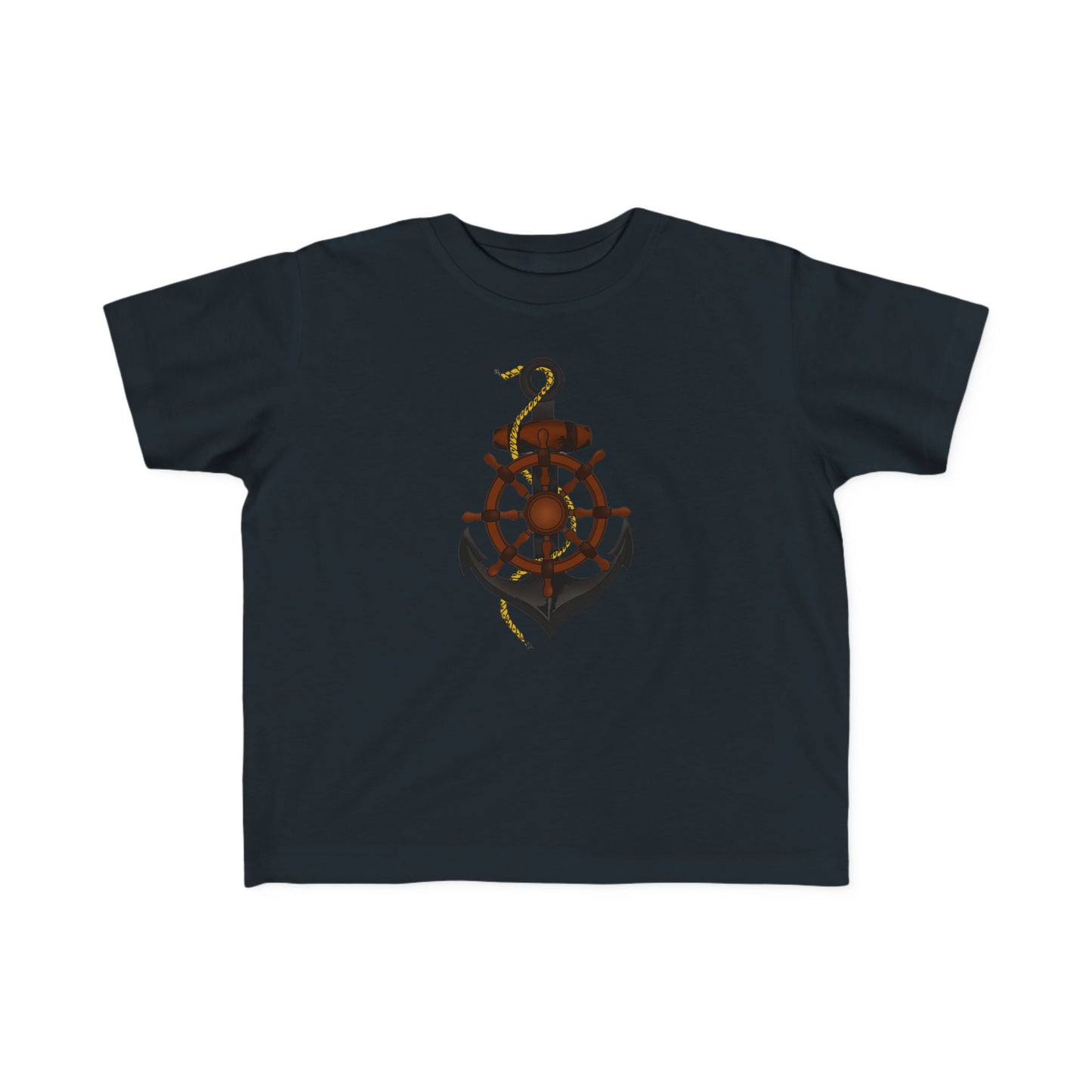 Nautical Toddler Tee with Anchor Design