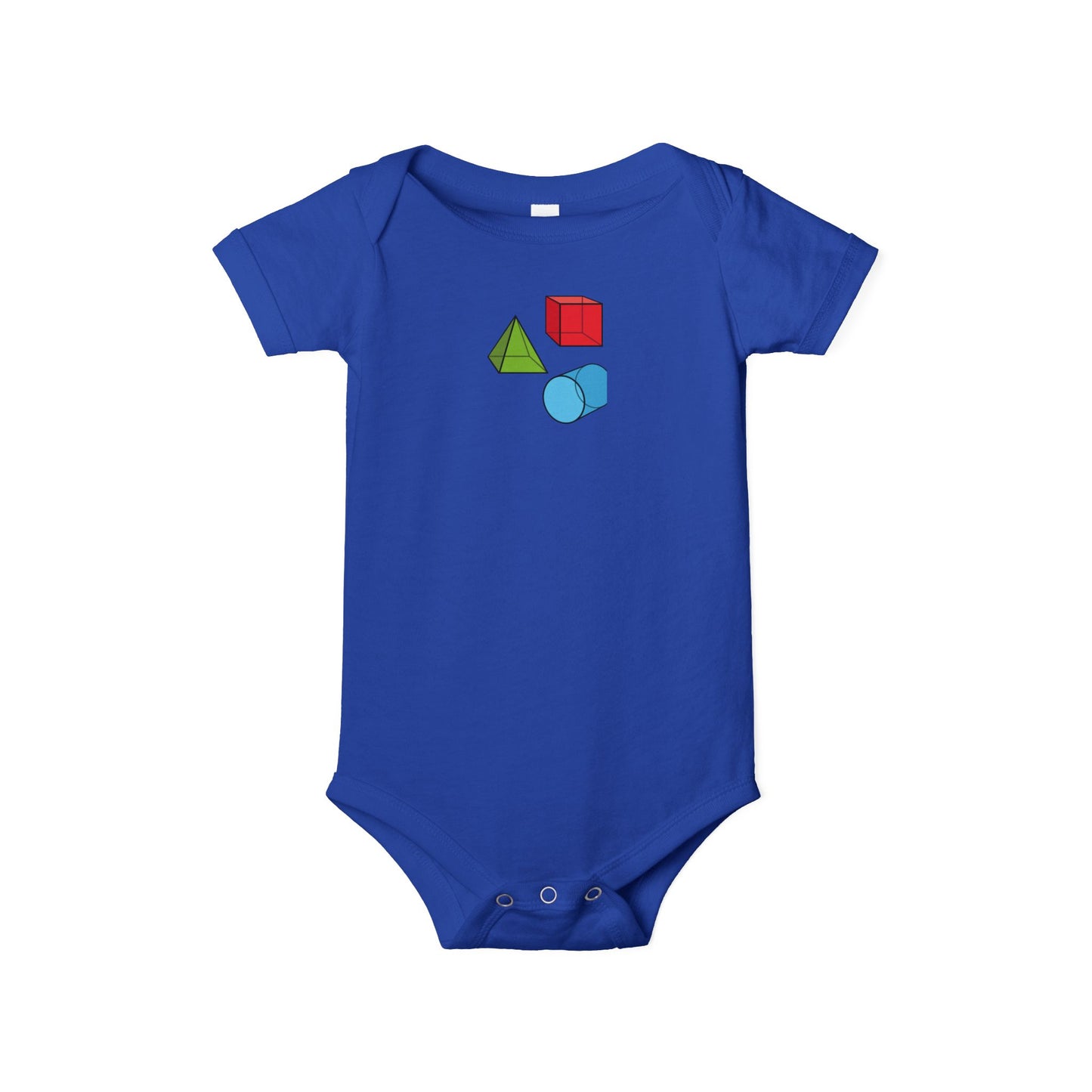 Infant Romper Shapes 3D