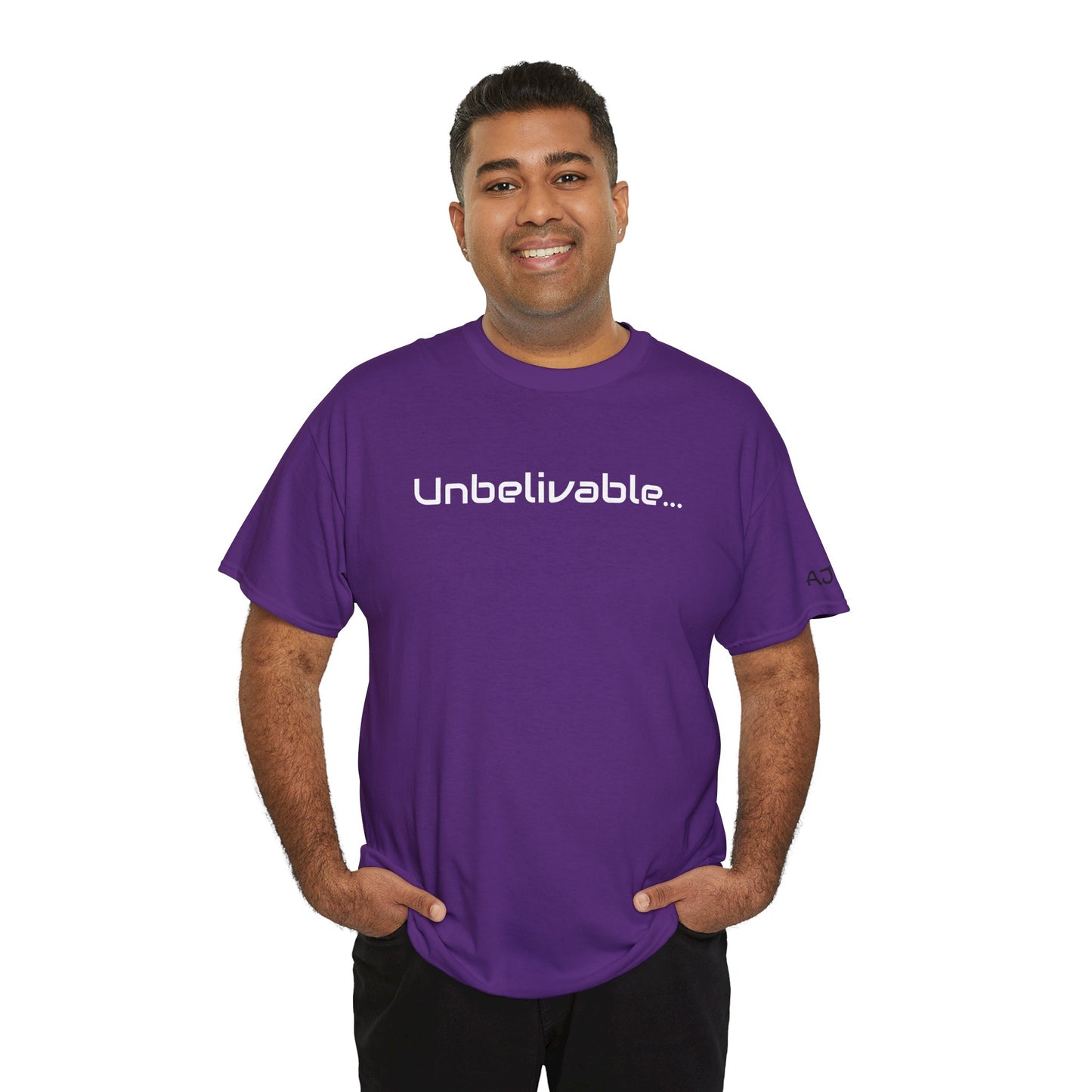 Unbelivable Tee Shirt, Purple Color