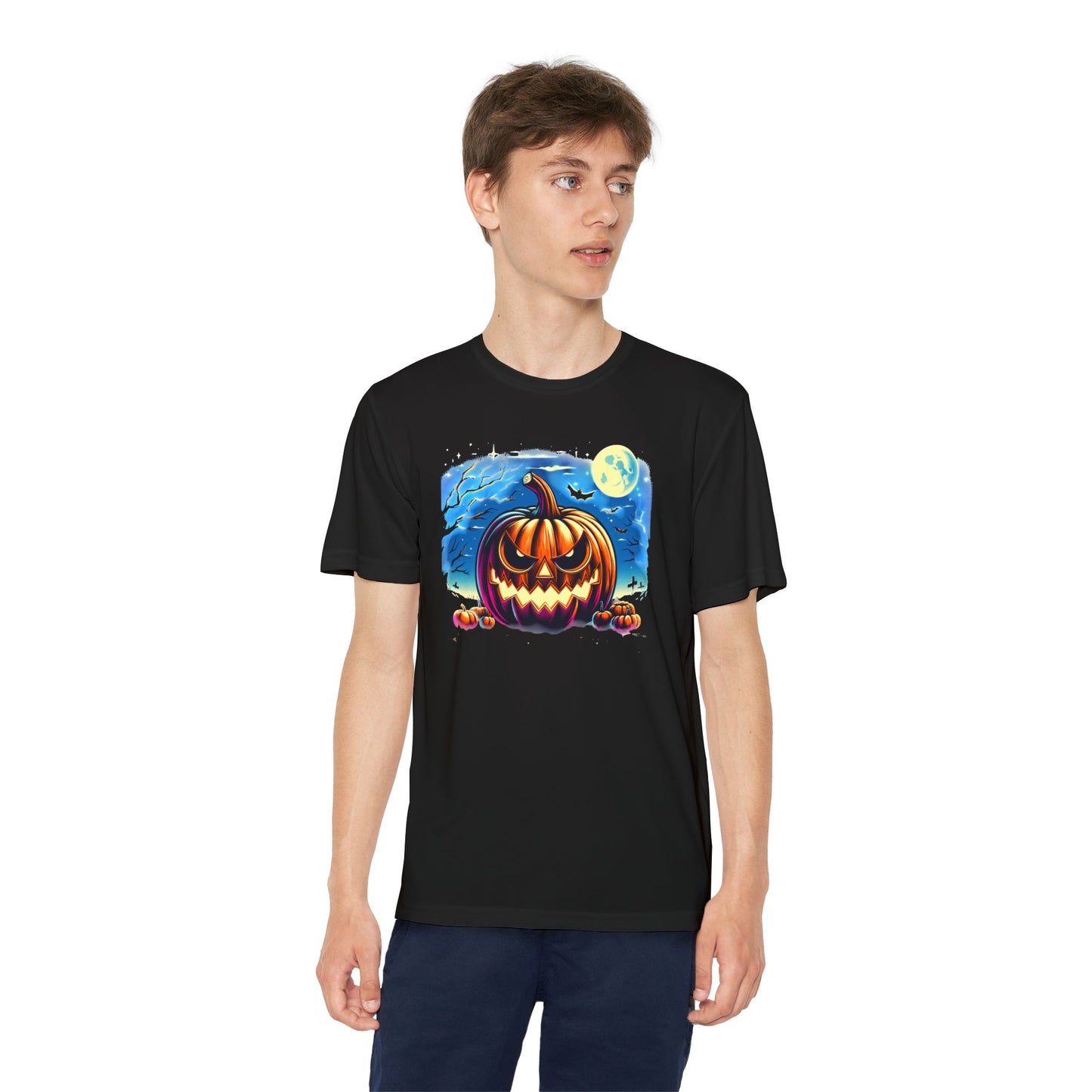 Halloween Pumpkin Youth Tee