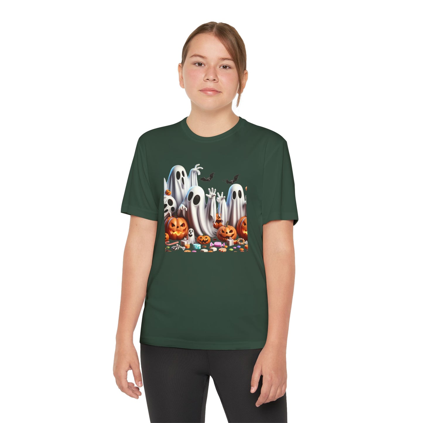 Halloween Ghosts Youth Tee