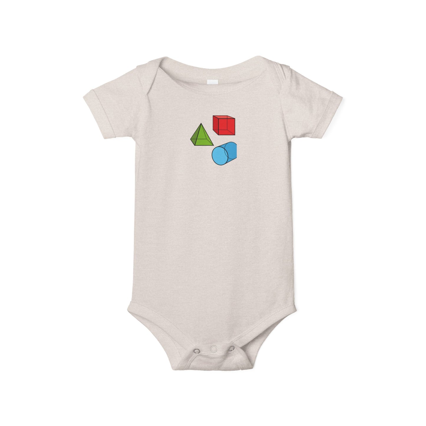 Infant Romper Shapes 3D