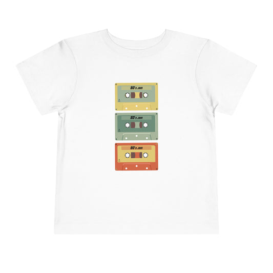 A Retro Cassette Toddler Tee
