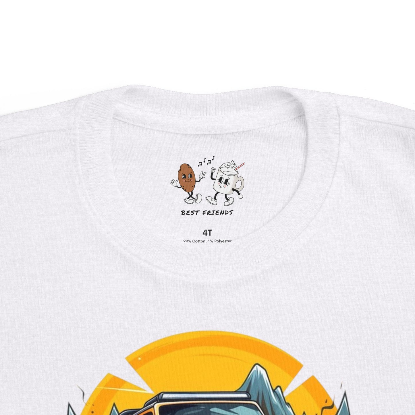 Adventure Jeep Toddler Tee - Fun Off-Roading