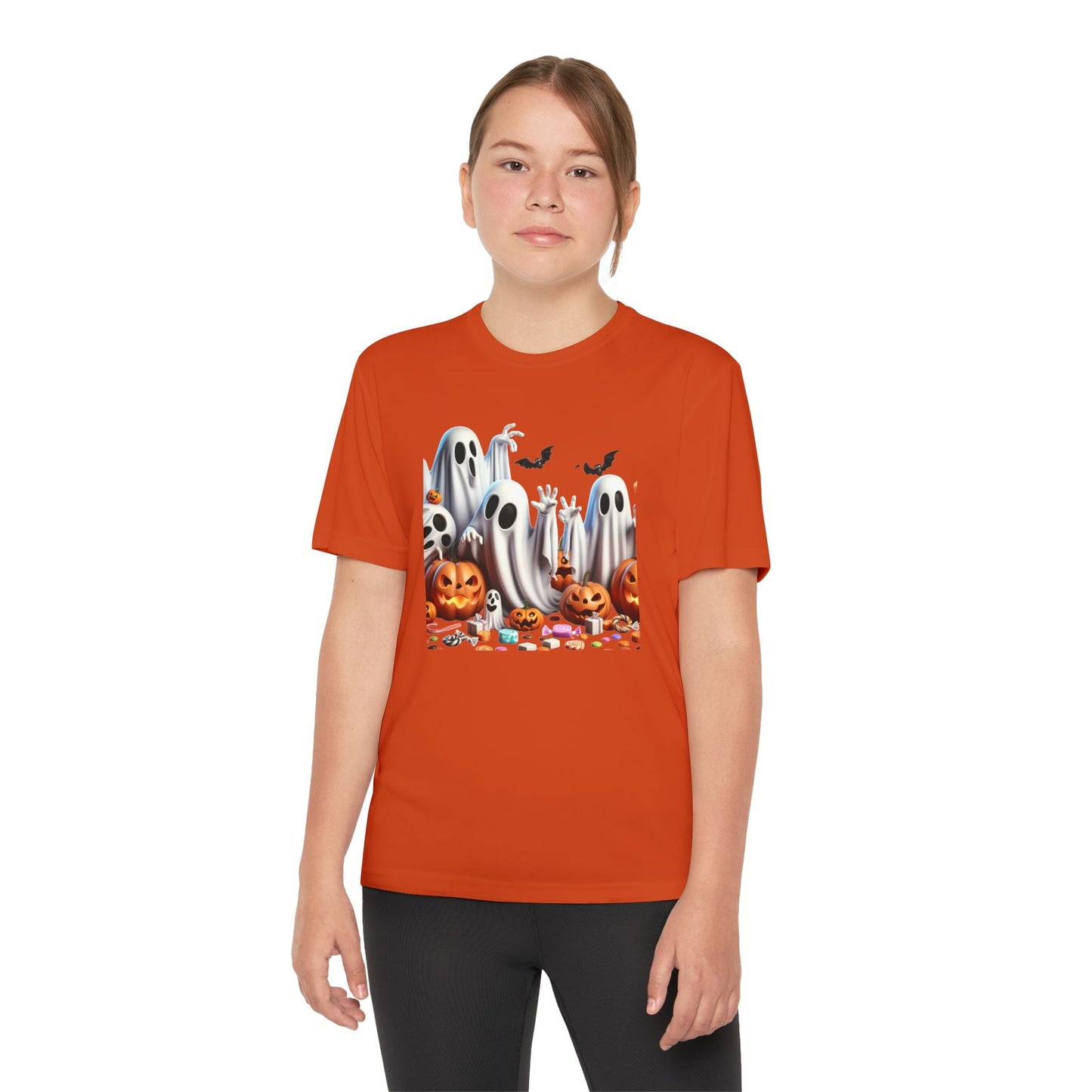 Halloween Ghosts Youth Tee