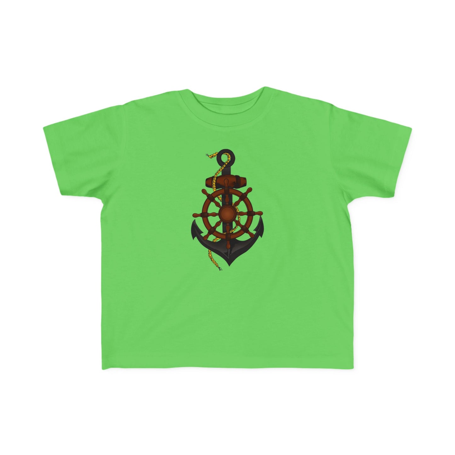 Nautical Toddler Tee with Anchor Design