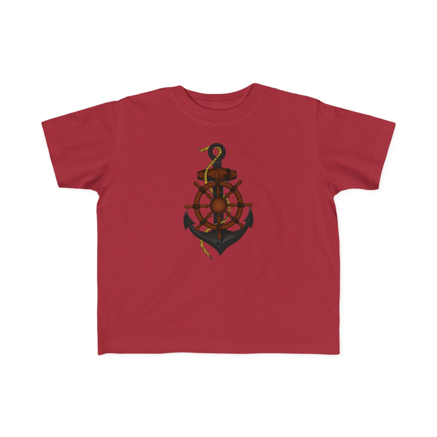 Nautical Toddler Tee with Anchor Design