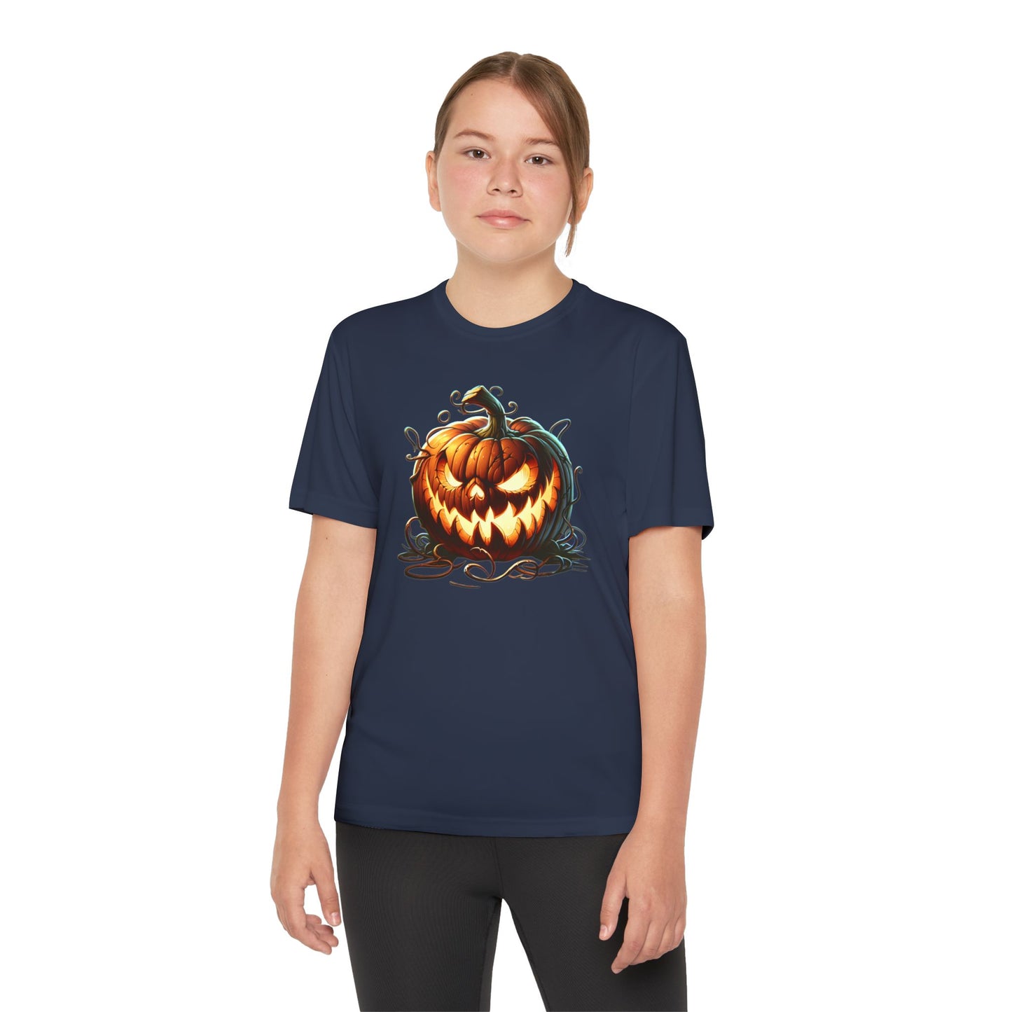 Halloween Pumpkin Youth Tee