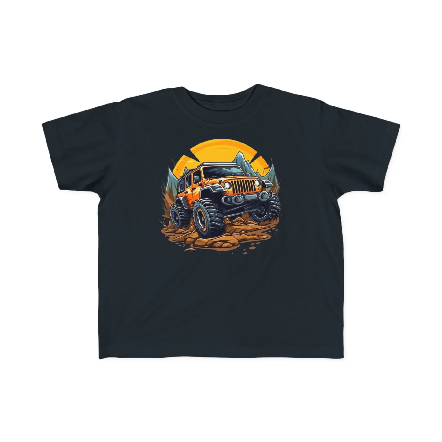 Adventure Jeep Toddler Tee - Fun Off-Roading