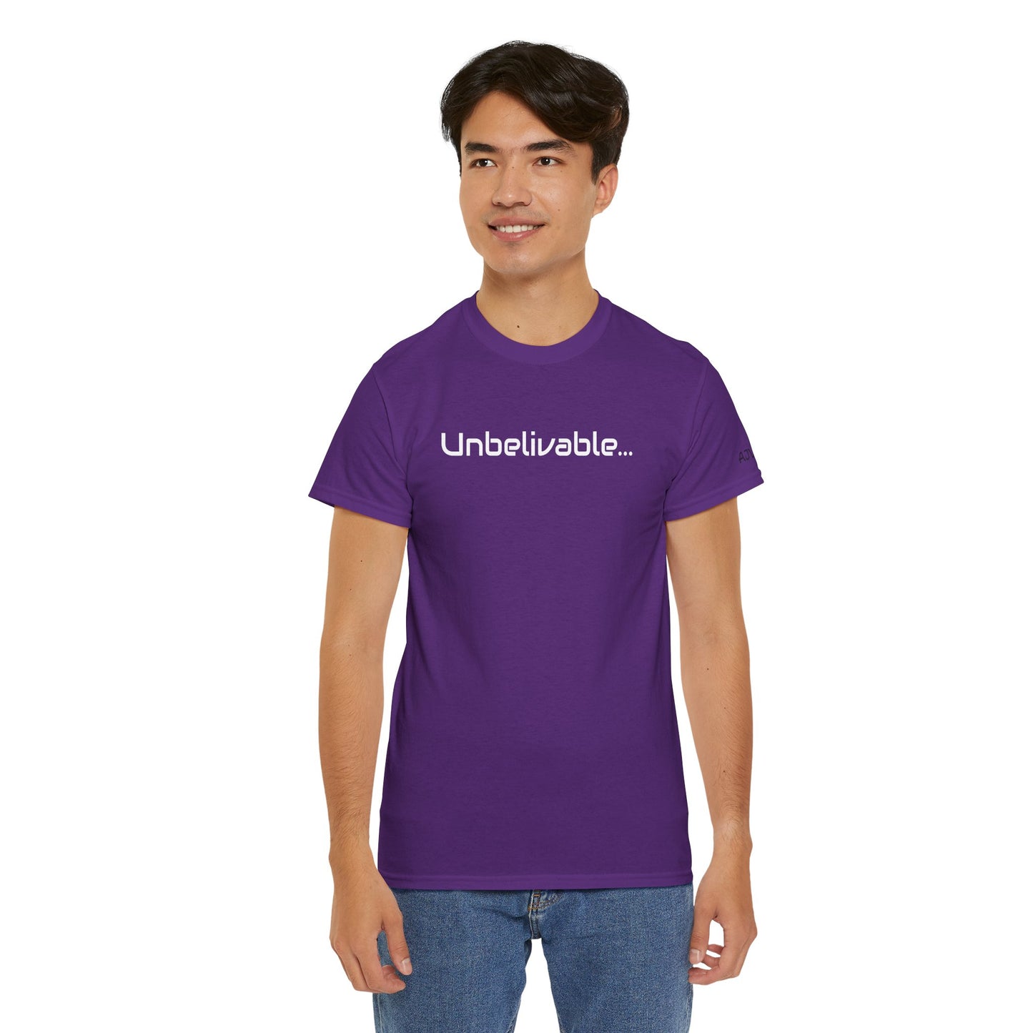 Unbelivable Tee Shirt, Purple Color