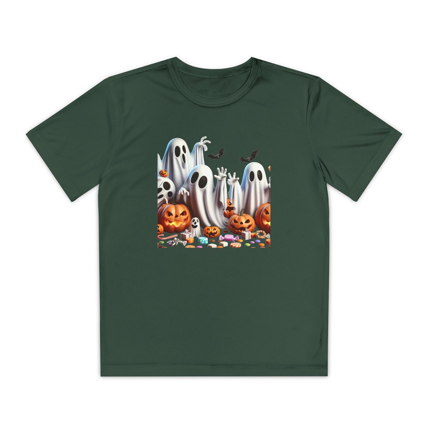 Halloween Ghosts Youth Tee