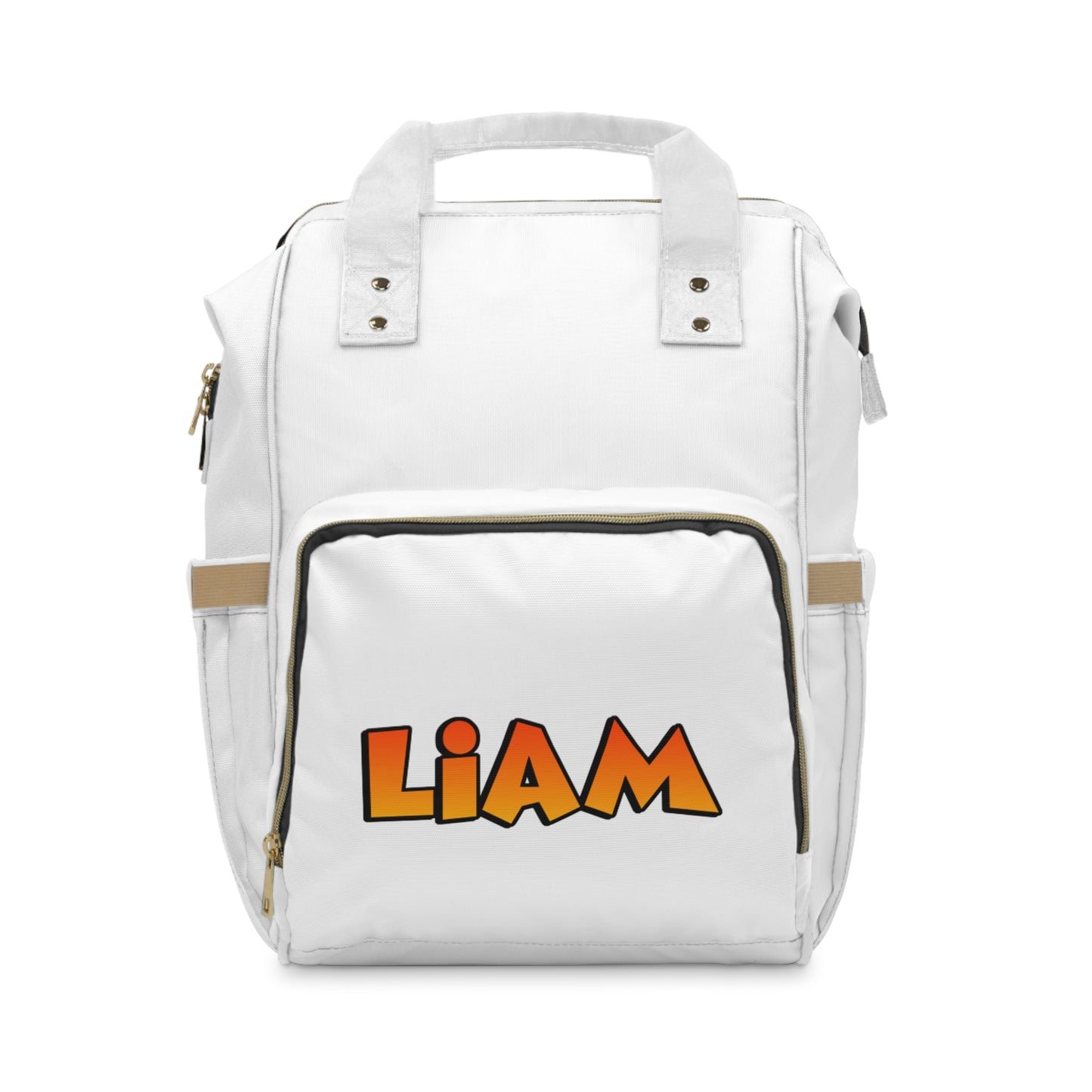 Diaper Backpack with Custom Name Liam.