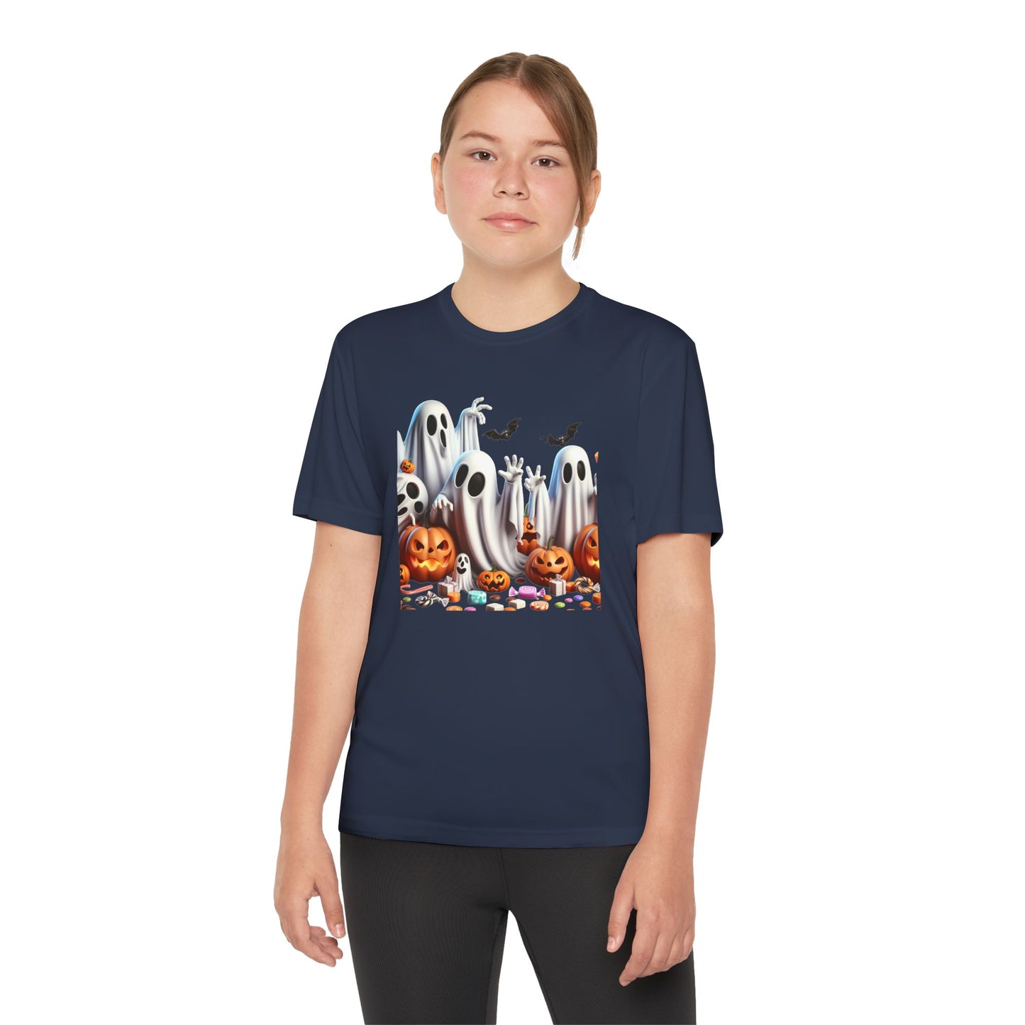 Halloween Ghosts Youth Tee