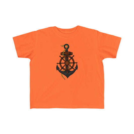 Nautical Toddler Tee with Anchor Design