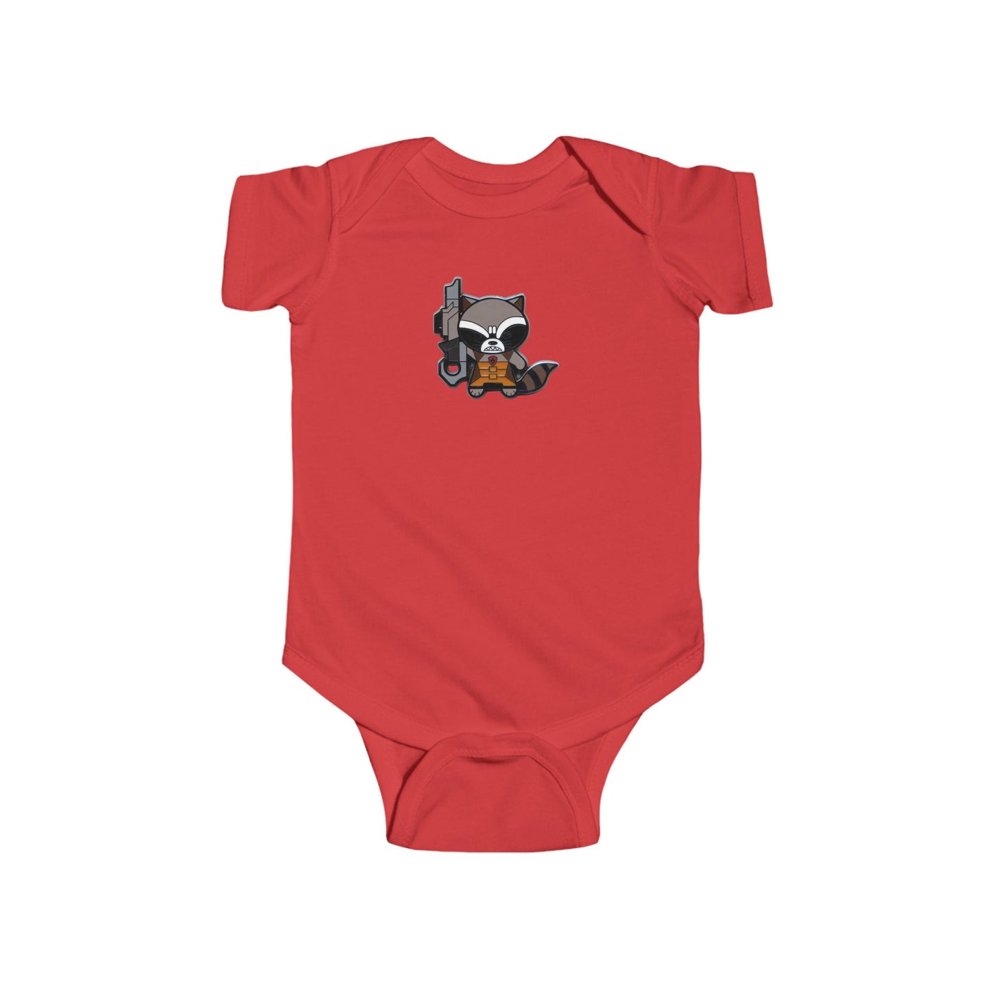 Infant Bodysuit - Cute Raccoon Design